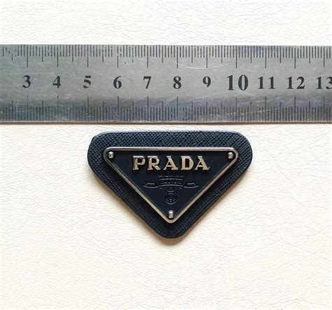 prada logo patch for sale 